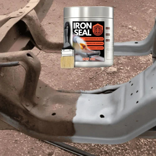 Iron Seal🔥Pintura para Metales Que Aísla del Oxido 10 años de Garantia (Original)