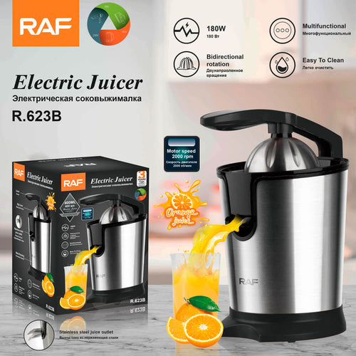 EXPRIMIDOR ELECTRICO DE JUGO RAF PREMIUM