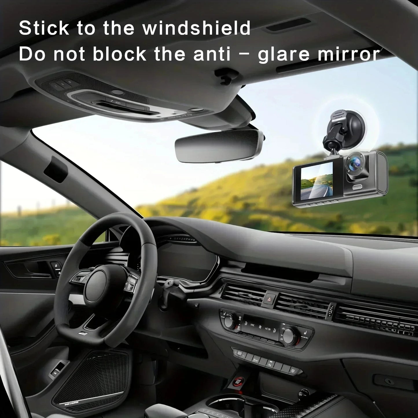 CAMARA PARA AUTO TRIPLE LENTE