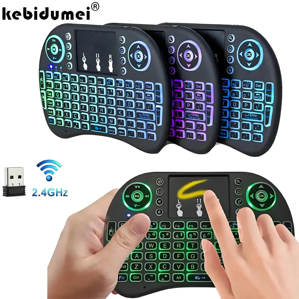 MINI CONTROL CON TECLADO INALÁMBRICO SMART