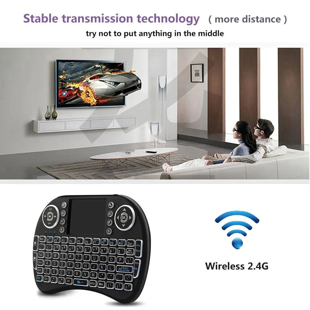 MINI CONTROL CON TECLADO INALÁMBRICO SMART