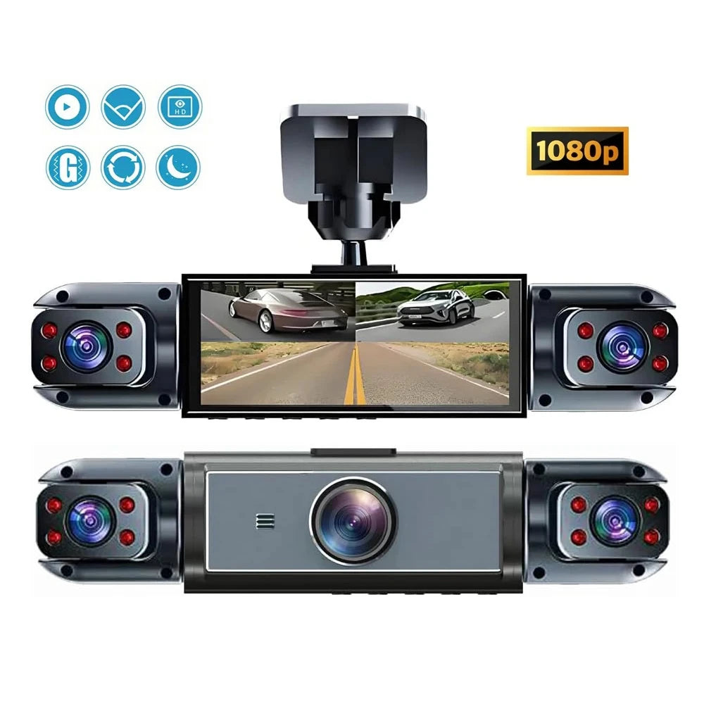 CÁMARA PARA AUTO 4 LENTES