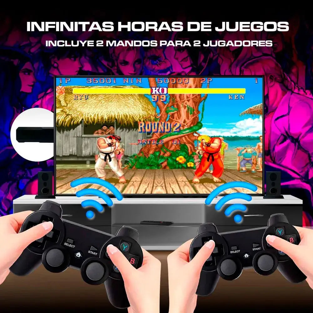 CONSOLA STICK GAME 4K x2