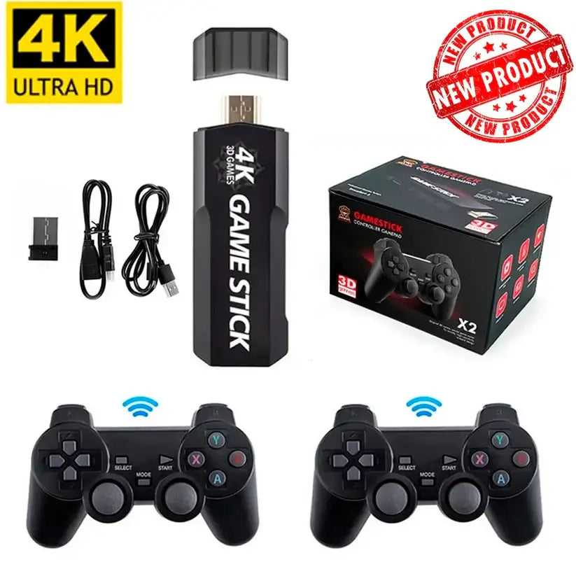 CONSOLA STICK GAME 4K x2