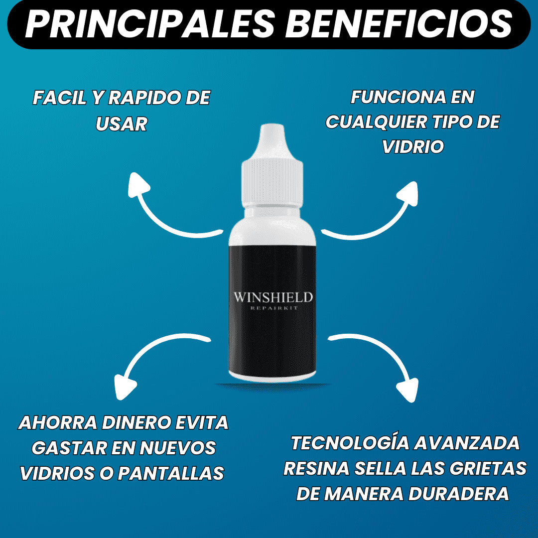 LIQUIDO REPARADOR DE VIDRIOS