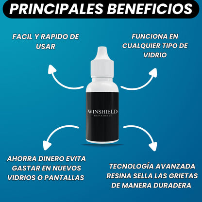 LIQUIDO REPARADOR DE VIDRIOS