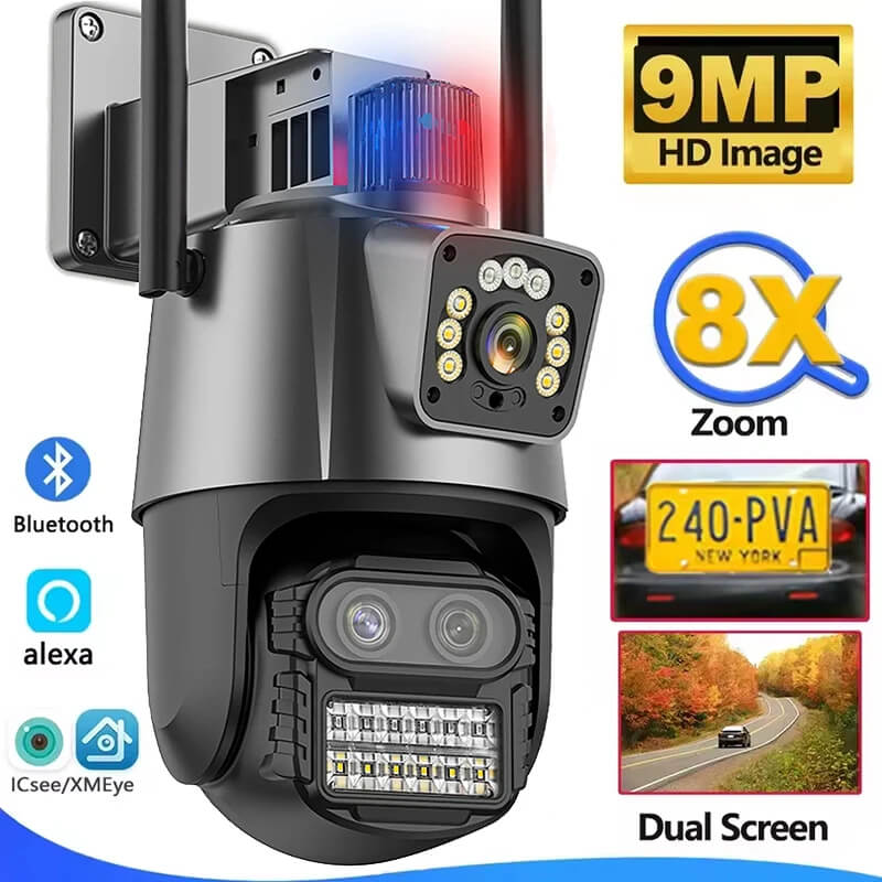 CAMARA TRIPLE LENTE FULL HD CON SUPER ZOOM