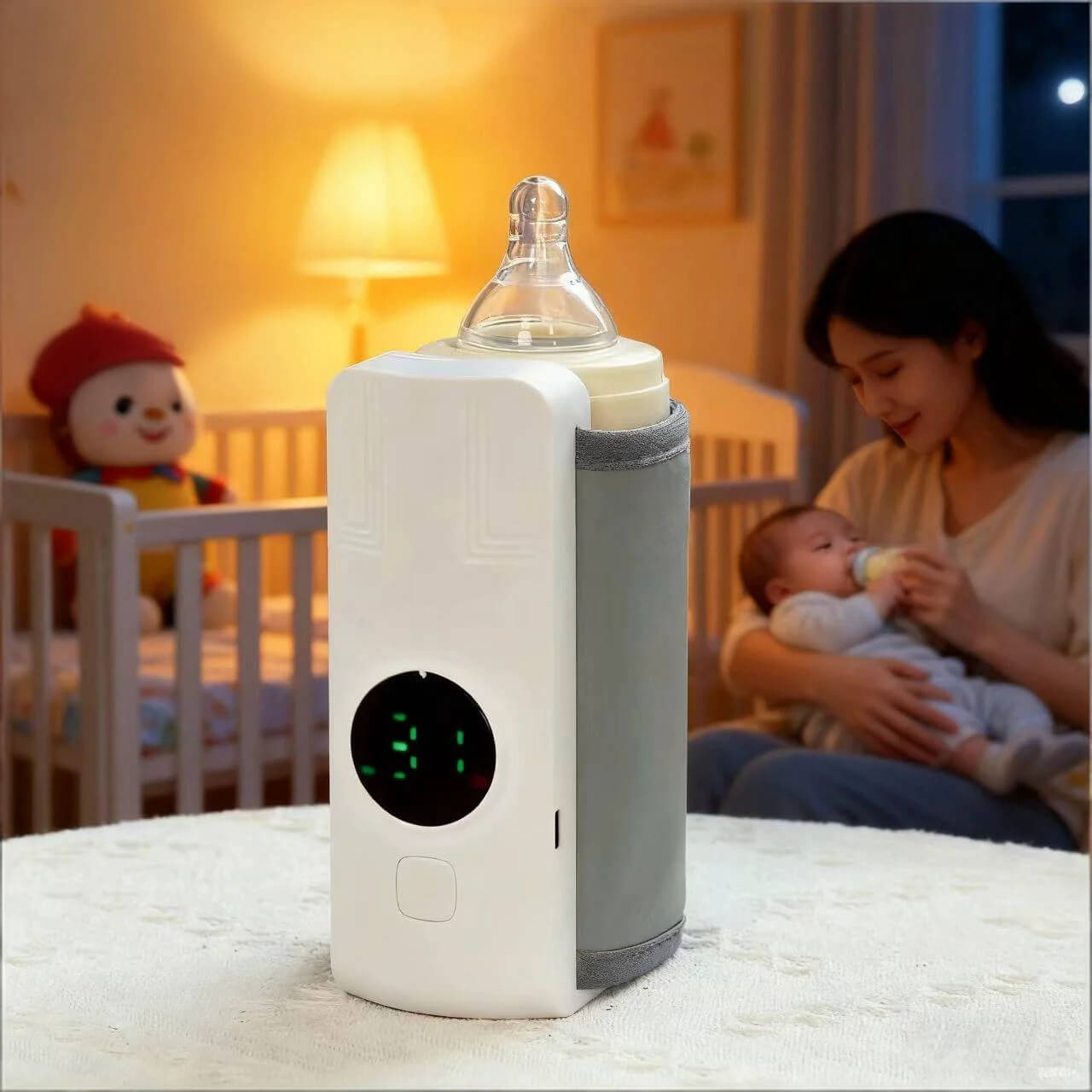 CALENTADOR DE BIBERON DIGITAL