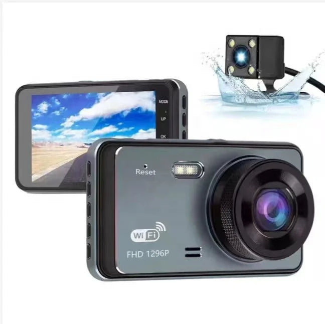 CAMARA PARA AUTO FRONTAL Y TRASERA FHD