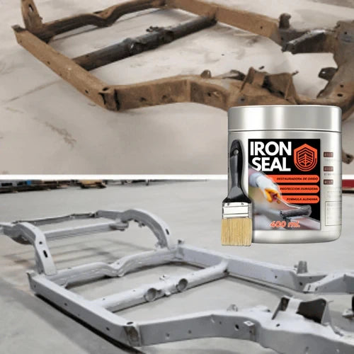 Iron Seal🔥Pintura para Metales Que Aísla del Oxido 10 años de Garantia (Original)