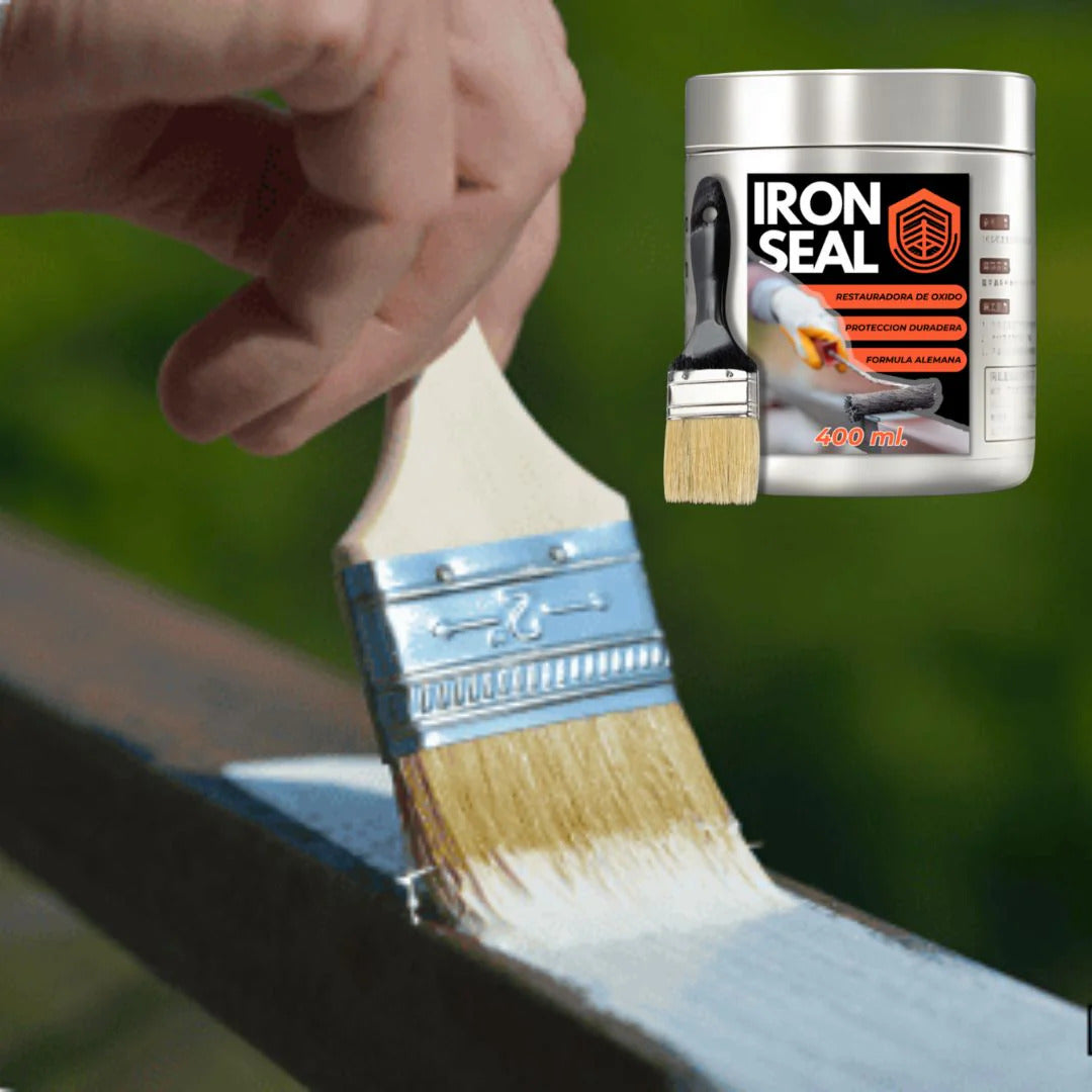 Iron Seal🔥Pintura para Metales Que Aísla del Oxido 10 años de Garantia (Original)