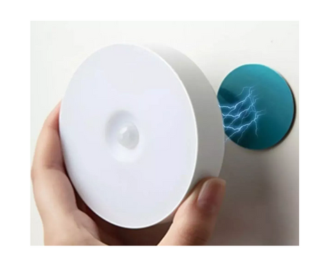 LAMPARA LED CON SENSOR DE MOVIMIENTO PACK x 3