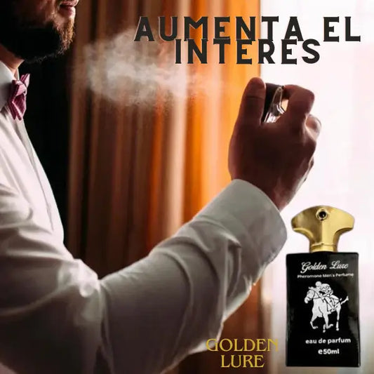 PERFUME DE FEROMONAS Golden Lure para Hombre - XP 50ML