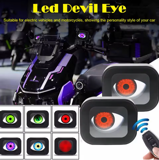 OJOS LED PARA MOTO