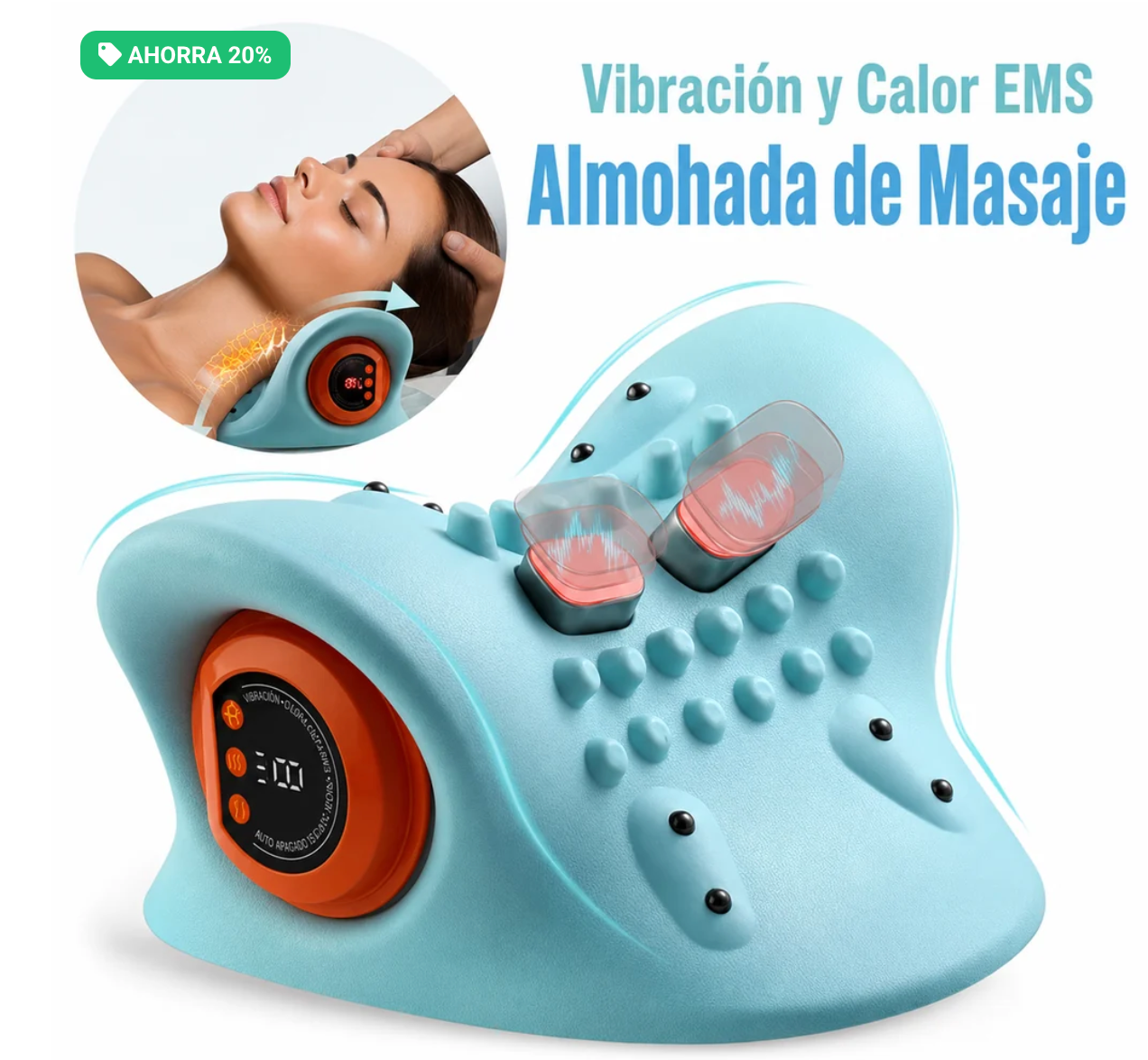 ALMOHADA SERVICAL ELECTRICA
