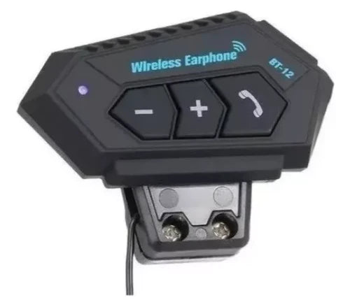 INTERCOMUNICADOR INALAMBRICO BT-12 PARA CASCO DE MOTO