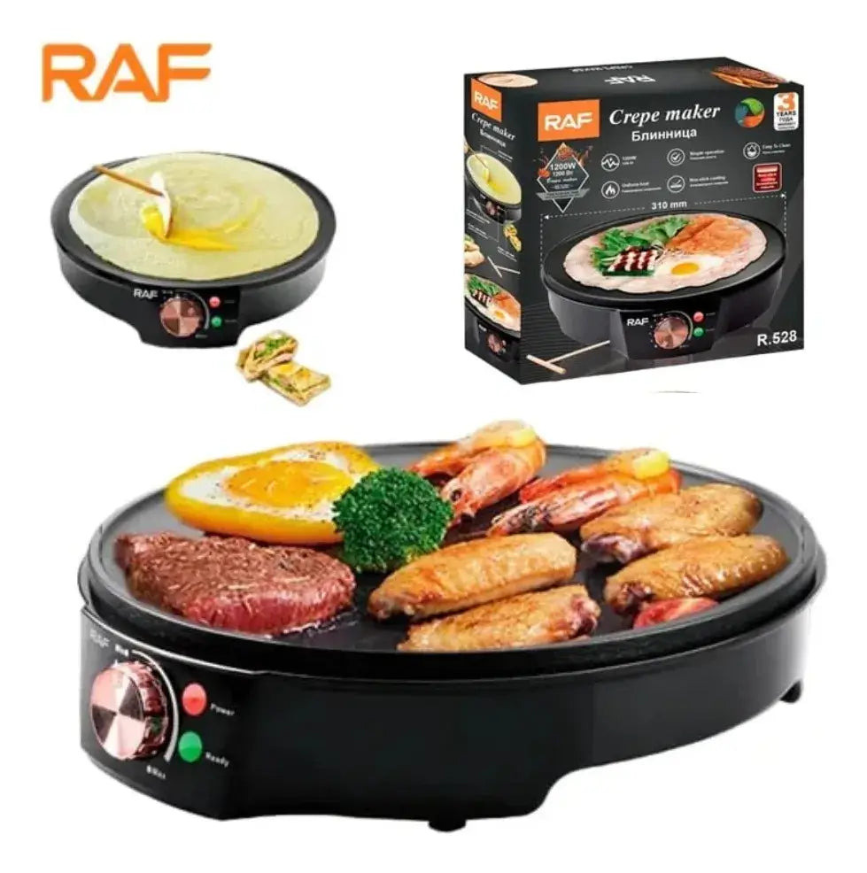 SARTEN CREPERA ELECTRICA RAF MULTIFUNCIONAL