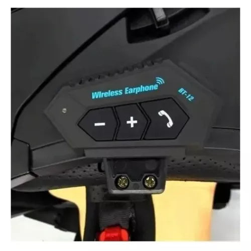 INTERCOMUNICADOR INALAMBRICO BT-12 PARA CASCO DE MOTO
