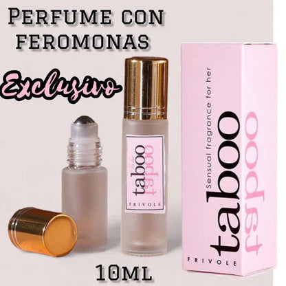 PERFUME CON FEROMONAS PARA MUJER TABOO PACK X 3