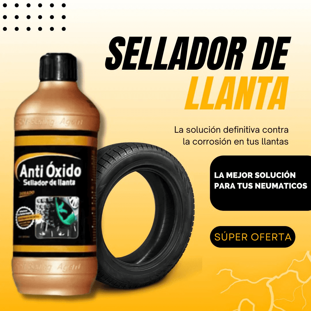 SELLADOR ANTIOXIDO PARA NEUMATICOS PACK x 3