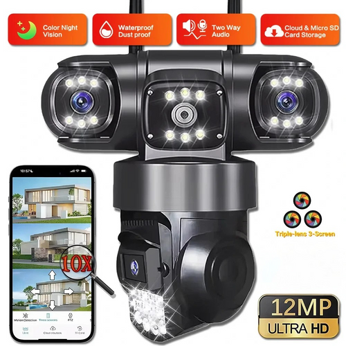 CÁMARA TRIPLE LENTE ELITE V380 PRO