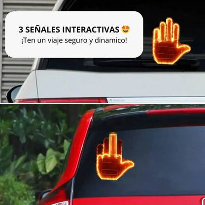 MANO LED INTERACTIVA PARA AUTO