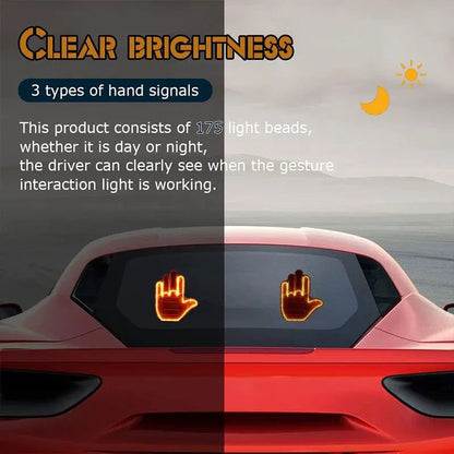MANO LED INTERACTIVA PARA AUTO