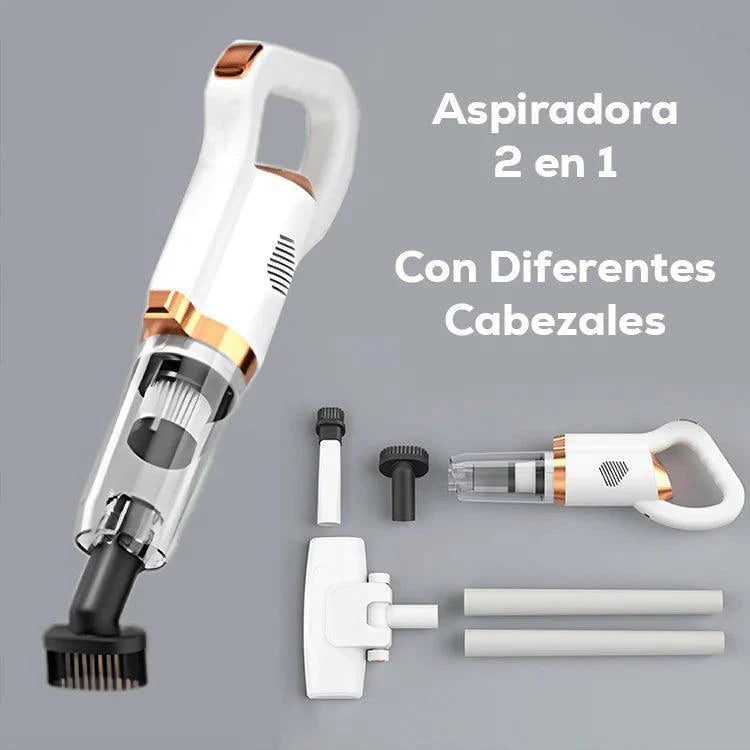 ASPIRADORA INALAMBRICA PORTATIL 3 EN 1