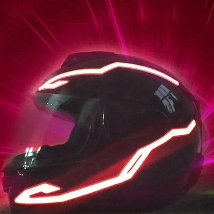 LUCES LED PARA CASCO DE MOTO PACK x 4