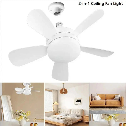 LAMPARA VENTILADOR 2 EN 1
