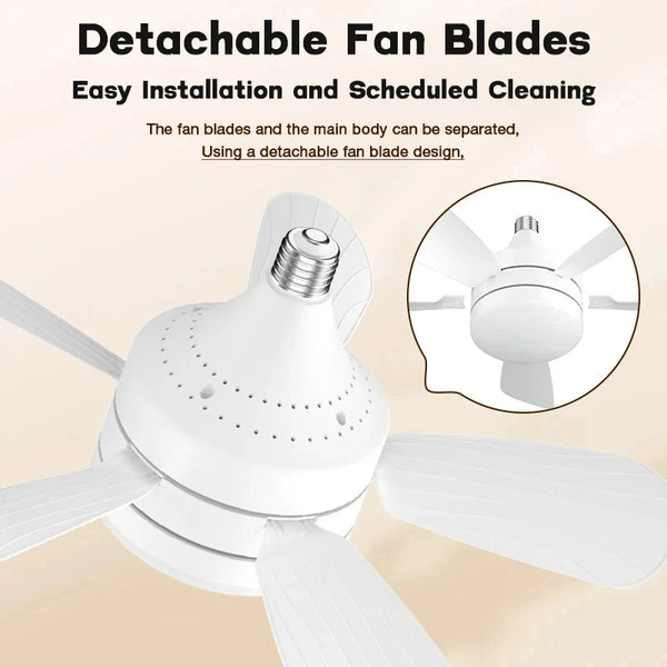 LAMPARA VENTILADOR 2 EN 1