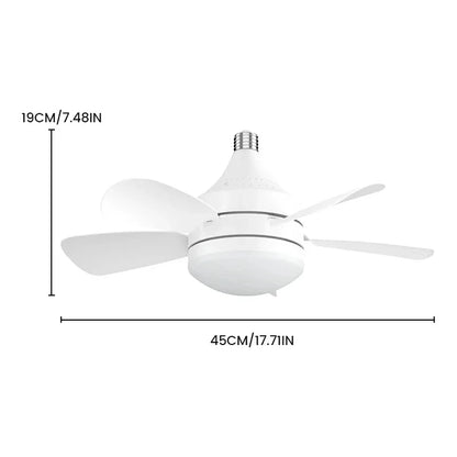 LAMPARA VENTILADOR 2 EN 1