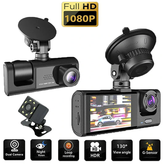 CAMARA PARA AUTO TRIPLE LENTE