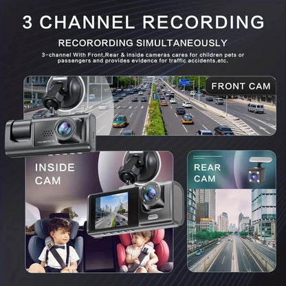 CAMARA PARA AUTO TRIPLE LENTE