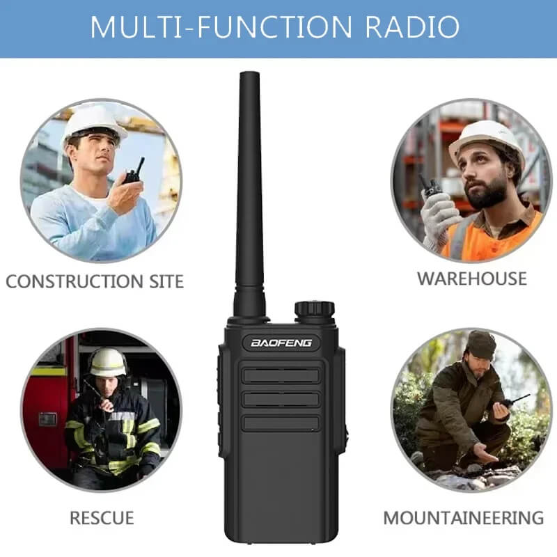 RADIO WALKIE TALKIE PRO PACK X 2