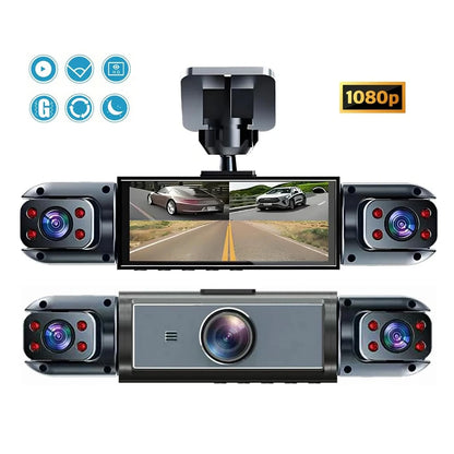 CÁMARA PARA AUTO 4 LENTES