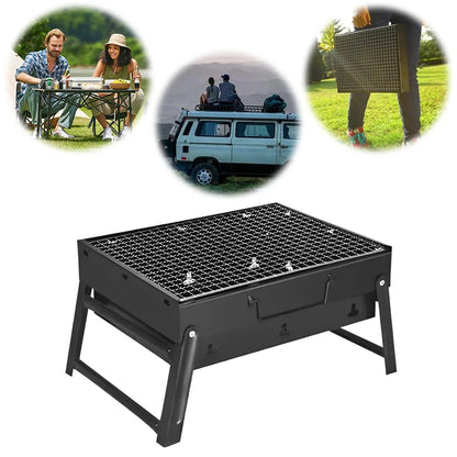 MINI PARRILLA PLEGABLE PORTATIL