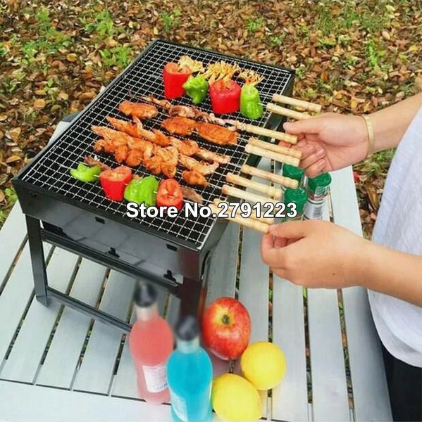 MINI PARRILLA PLEGABLE PORTATIL
