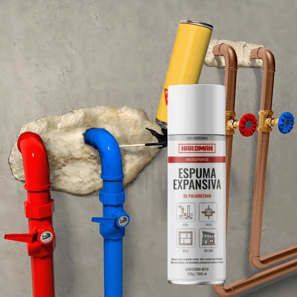 ESPUMA EXPANSIVA DE POLIURETANO 500ml