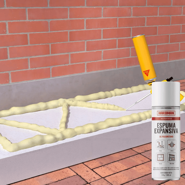 ESPUMA EXPANSIVA DE POLIURETANO 500ml