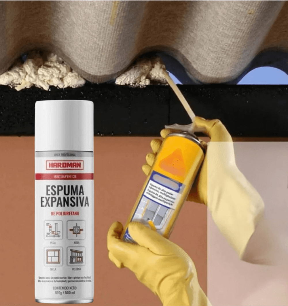 ESPUMA EXPANSIVA DE POLIURETANO 500ml