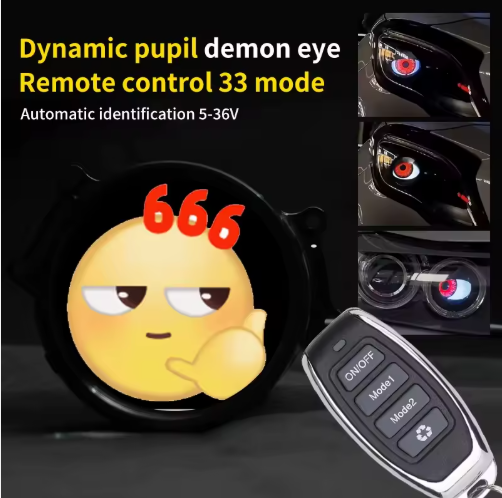 OJOS LED DINÁMICOS PARA AUTO 2026
