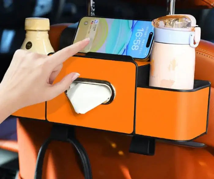 ORGANIZADOR MULTIFUNCINAL 4 EN 1 PARA AUTO