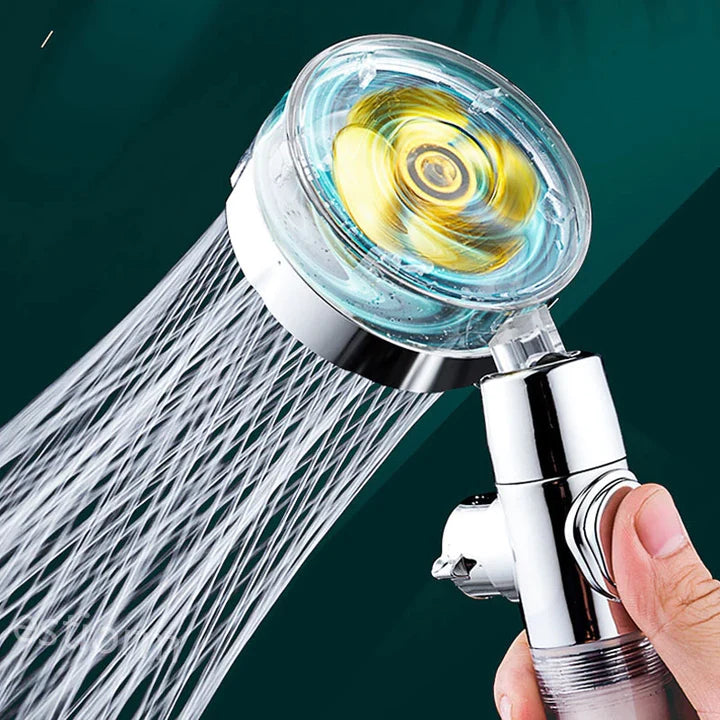 Cabezal de ducha suavizante de agua, potente cabezal de ducha de alta  presión, 5 modos de pulverización, cabezal de ducha de mano con  interruptores de