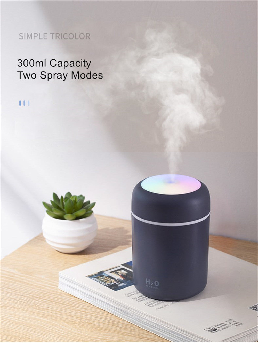 HUMIDIFICADOR H2O CON LUCES BLESSINGBOX